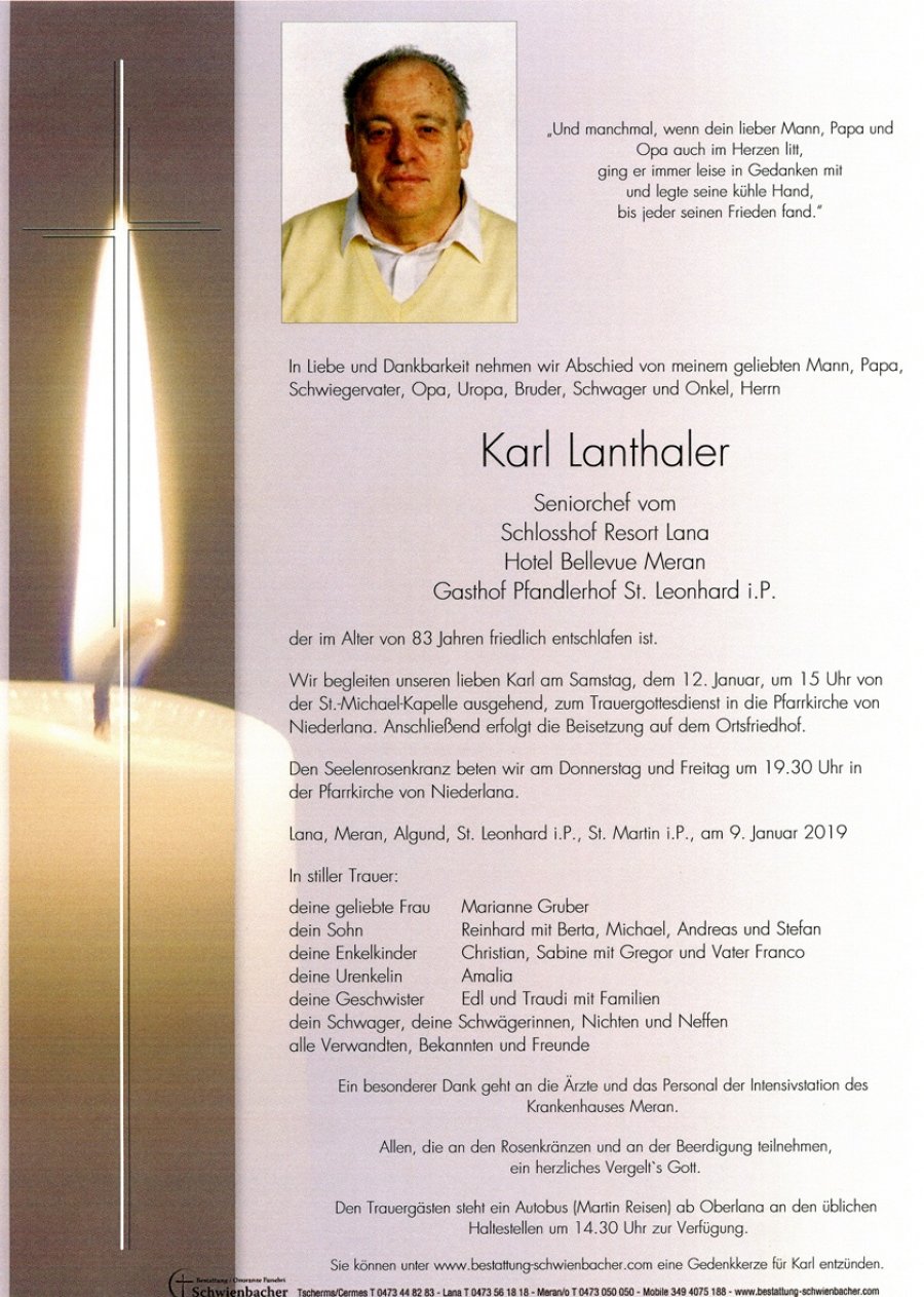 Parte: Karl Lanthaler