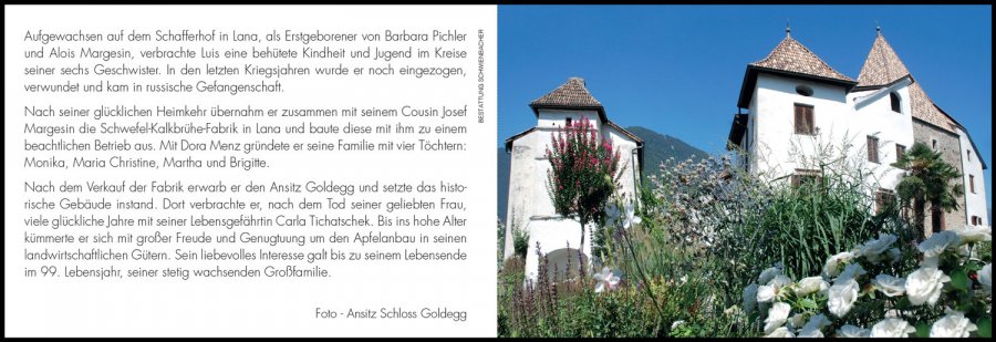 Sterbebild: Alois Margesin