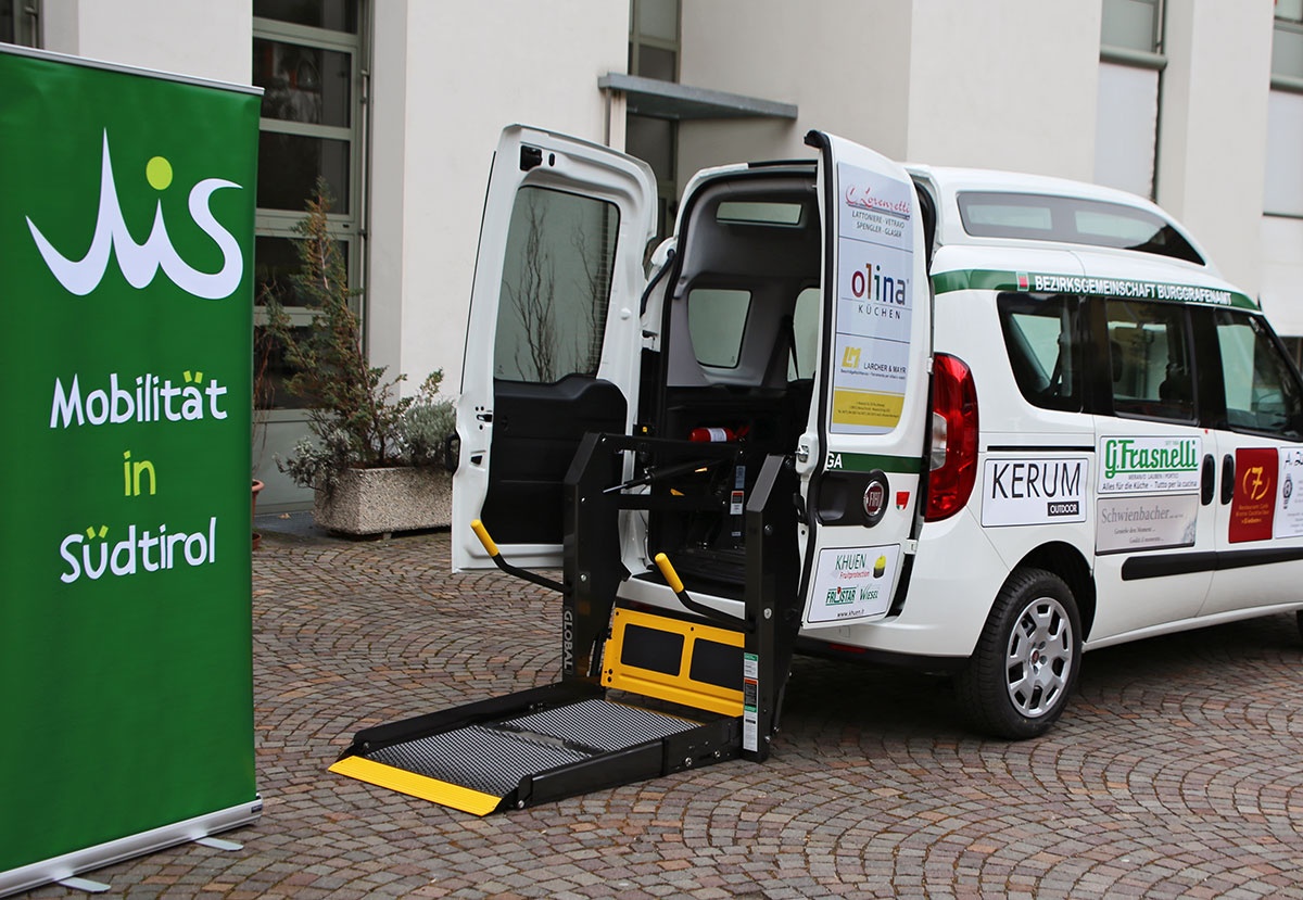 Bestattung Schwienbacher unterstützt das Projekt Mobilität in Südtirol