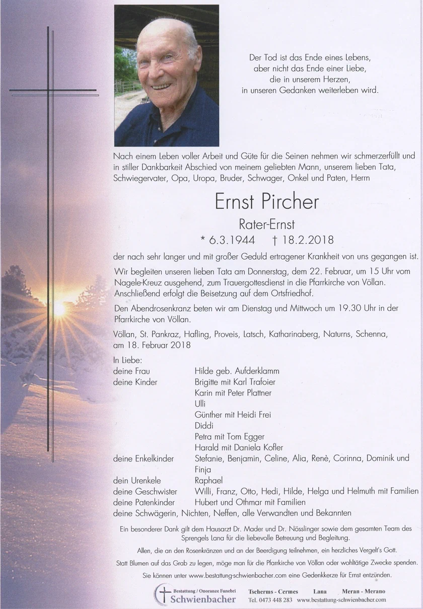Parte: Ernst Pircher 