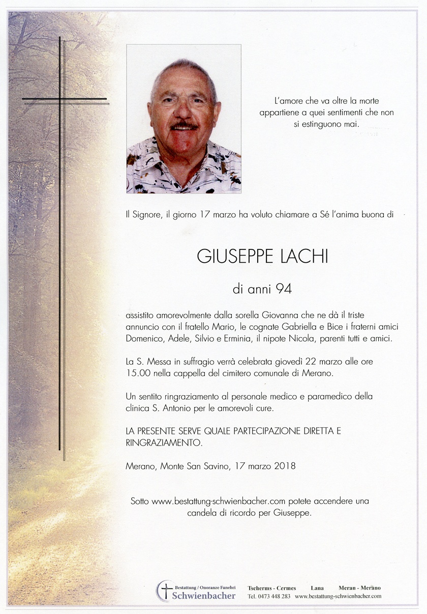 Parte: Giuseppe Lachi 