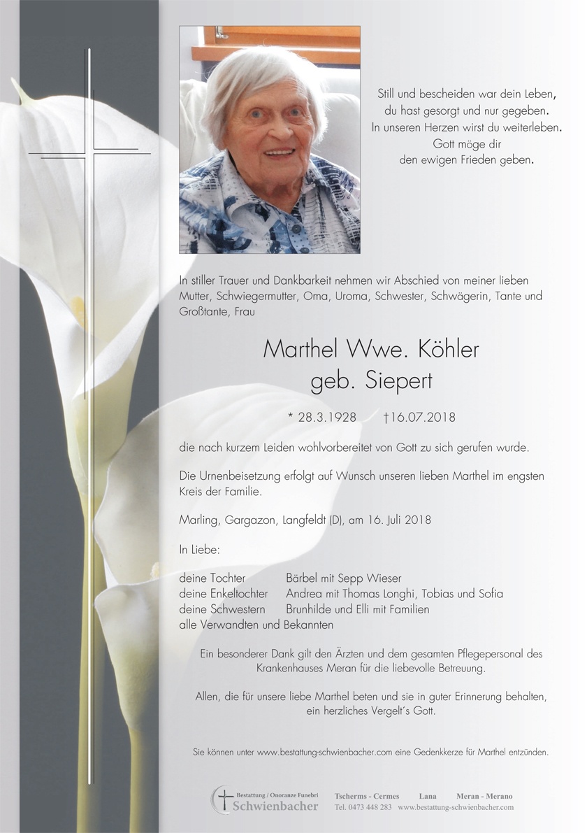 Parte: Marthel Köhler 