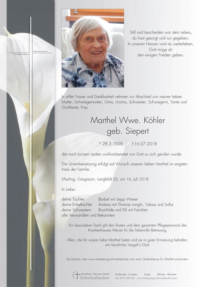Parte: Marthel Köhler 