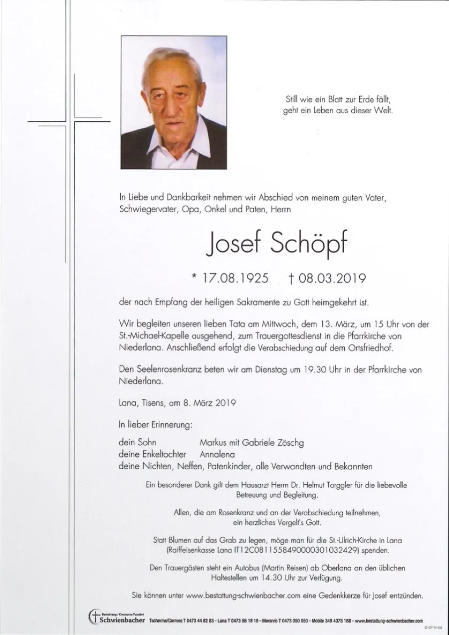 Parte: Josef Schöpf