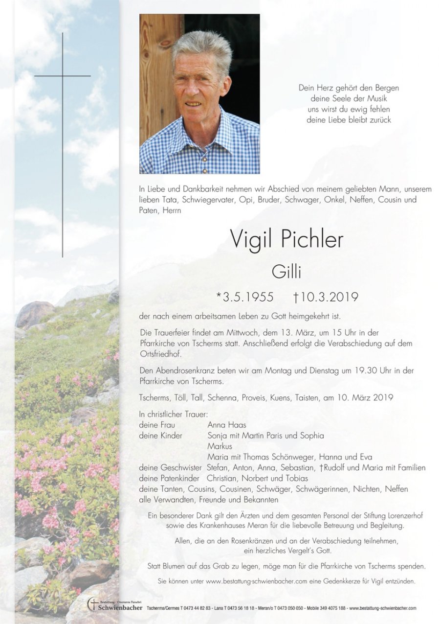 Parte: Vigil Pichler