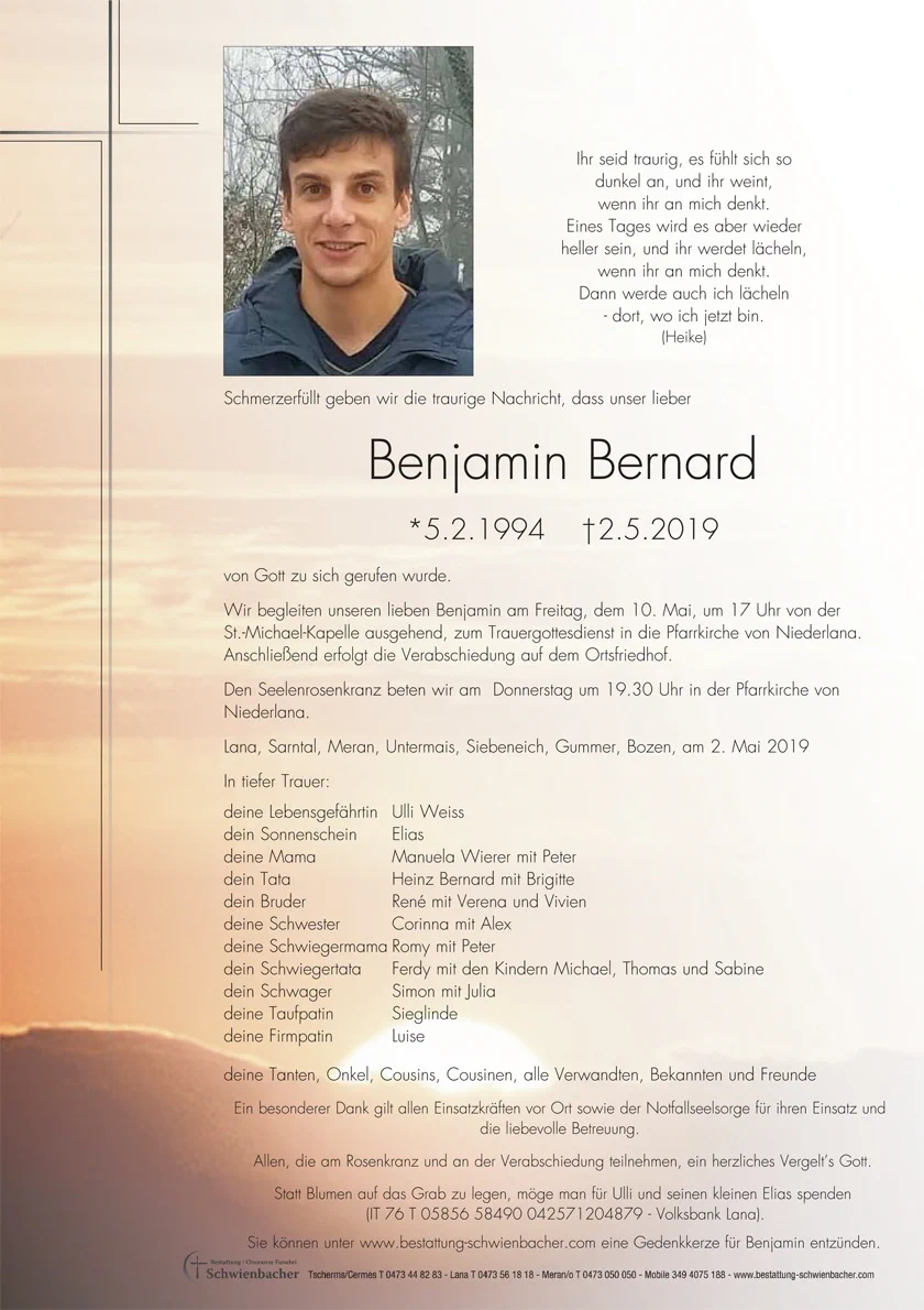 Parte: Benjamin Bernard 