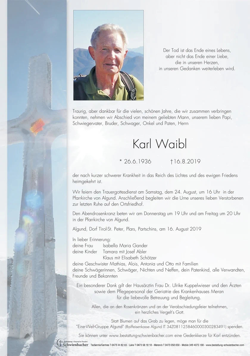 Parte: Karl Waibl 