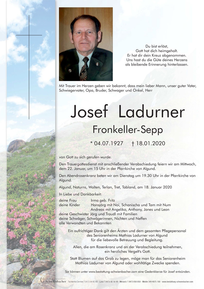 Parte: Josef Ladurner 