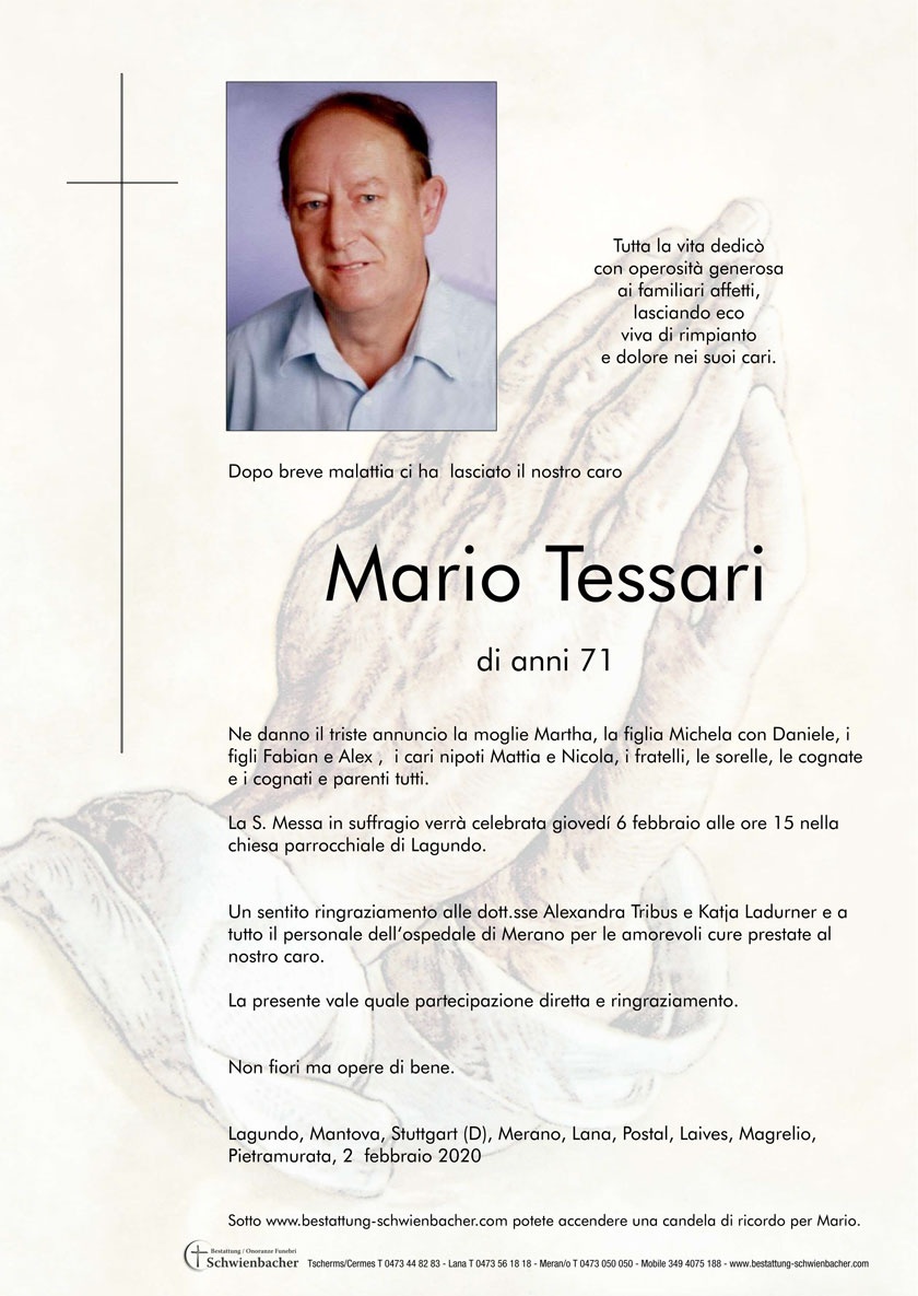 Parte: Mario Tessari 