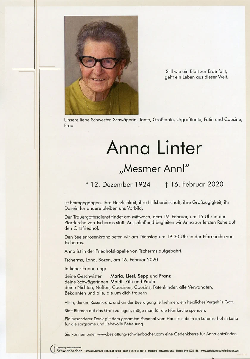 Parte: Anna Linter 