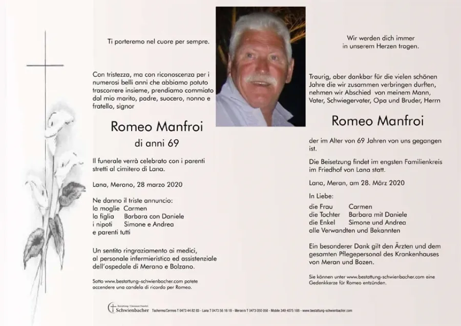 Parte: Romeo Manfroi