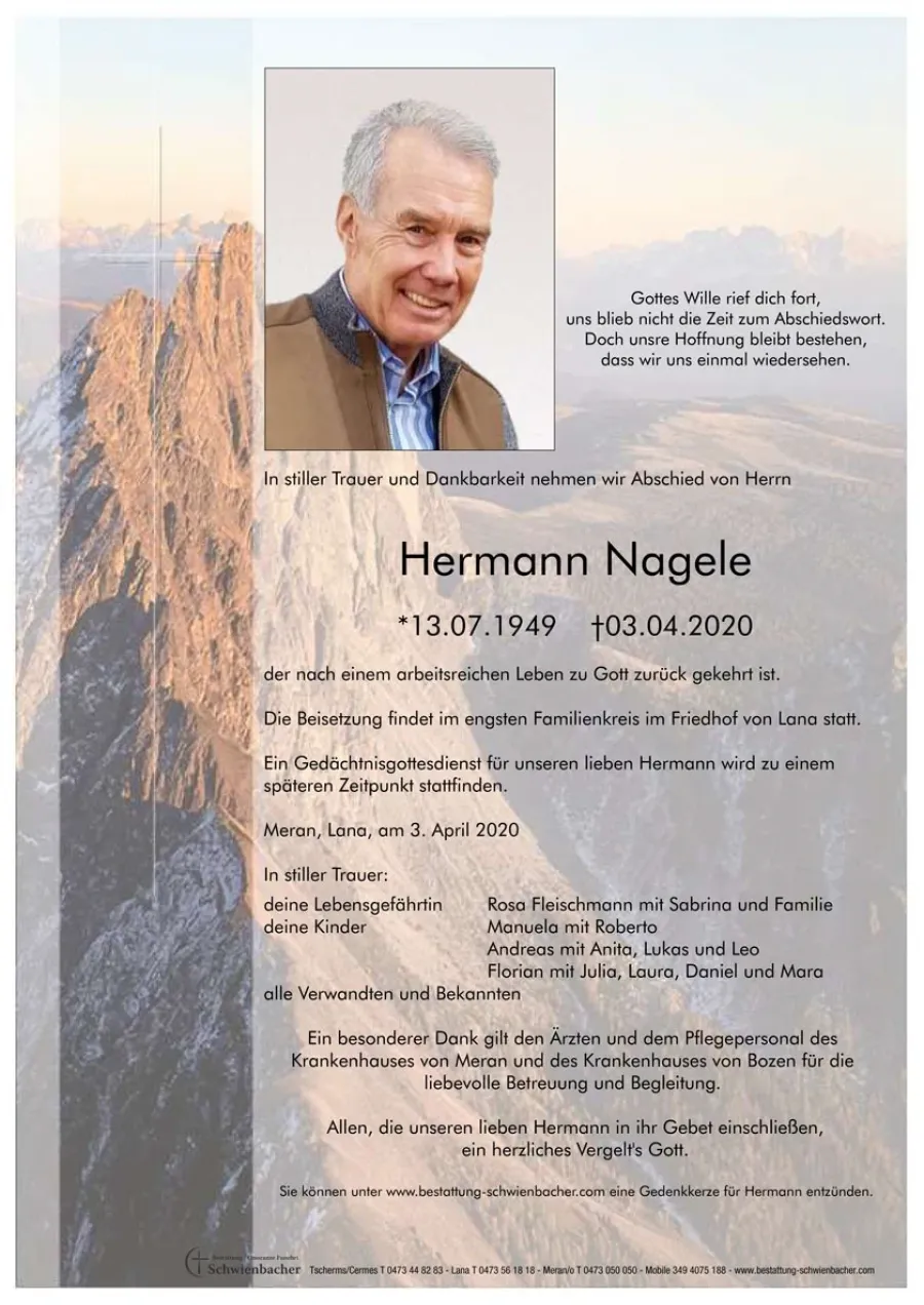 Parte: Hermann Nagele