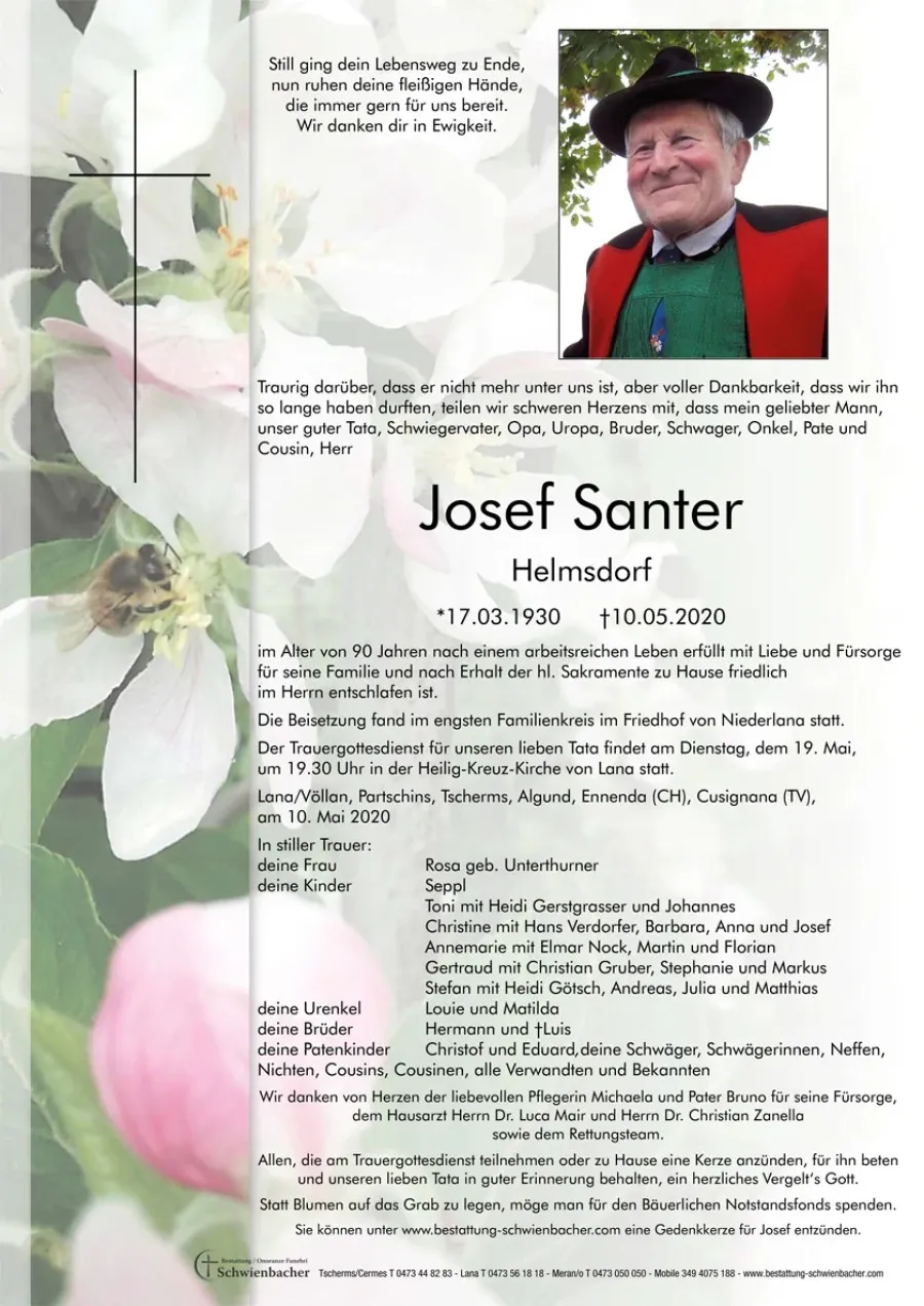 Parte: Josef Santer