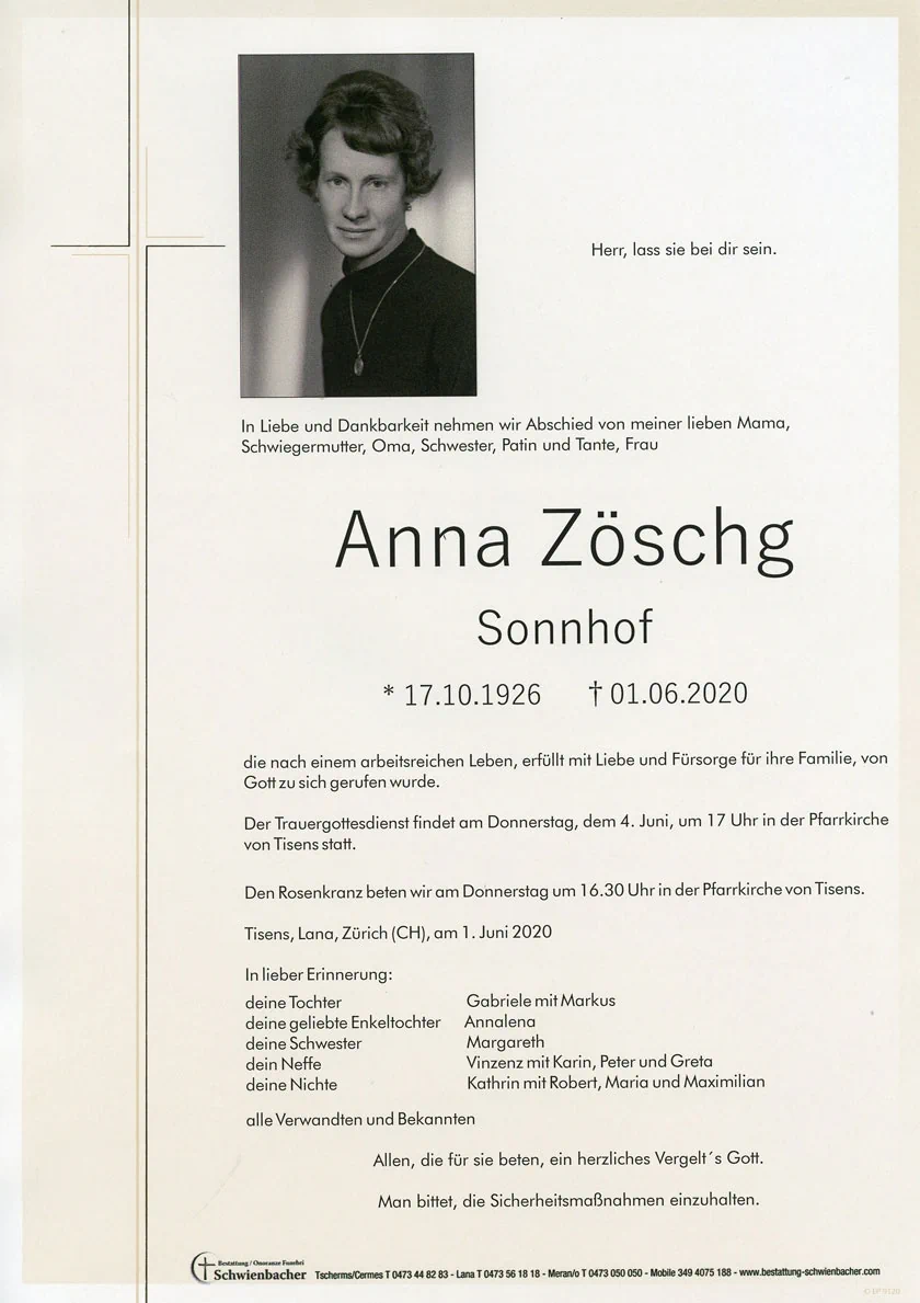 Parte: Anna Zöschg 