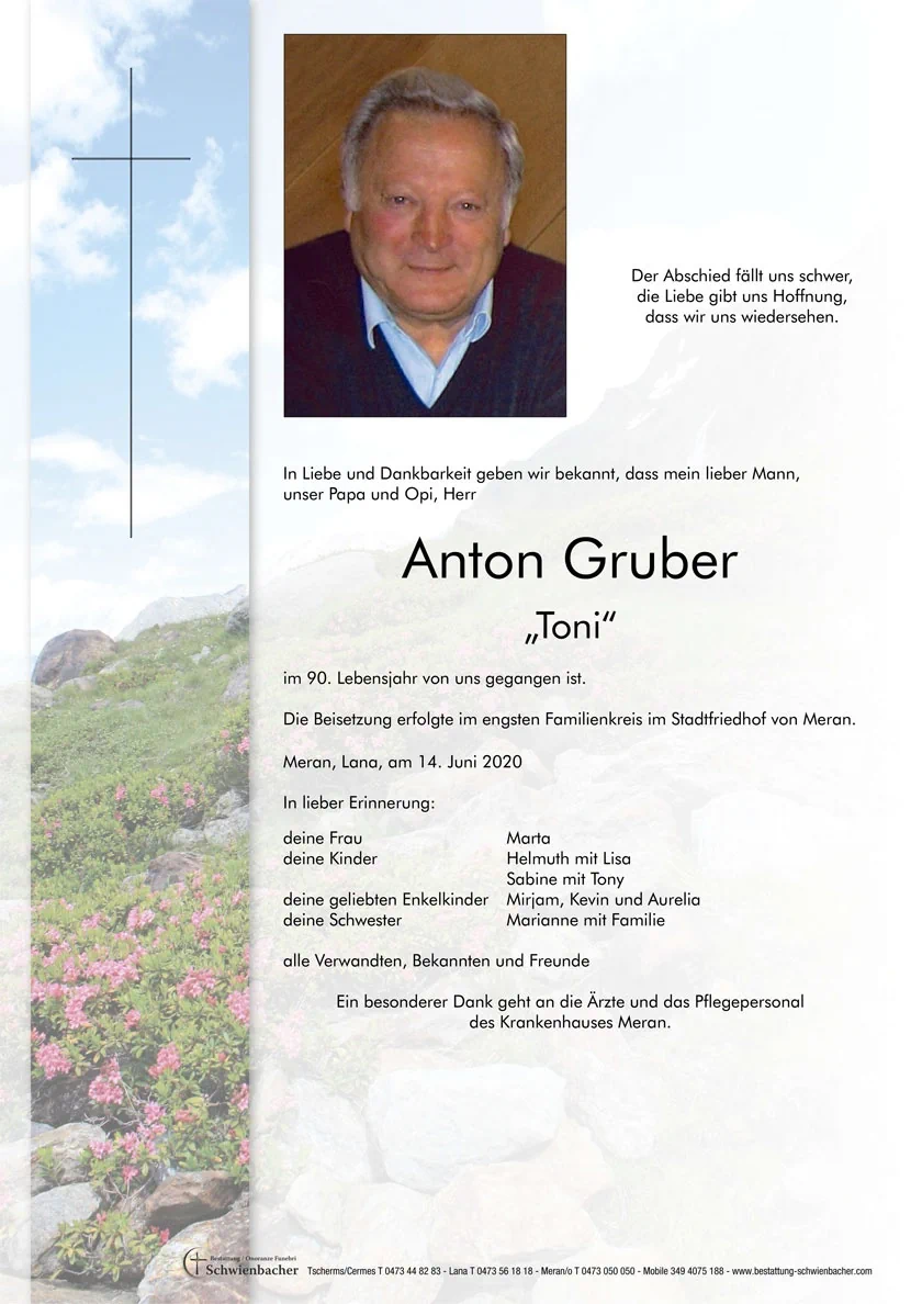 Parte: Anton Gruber 