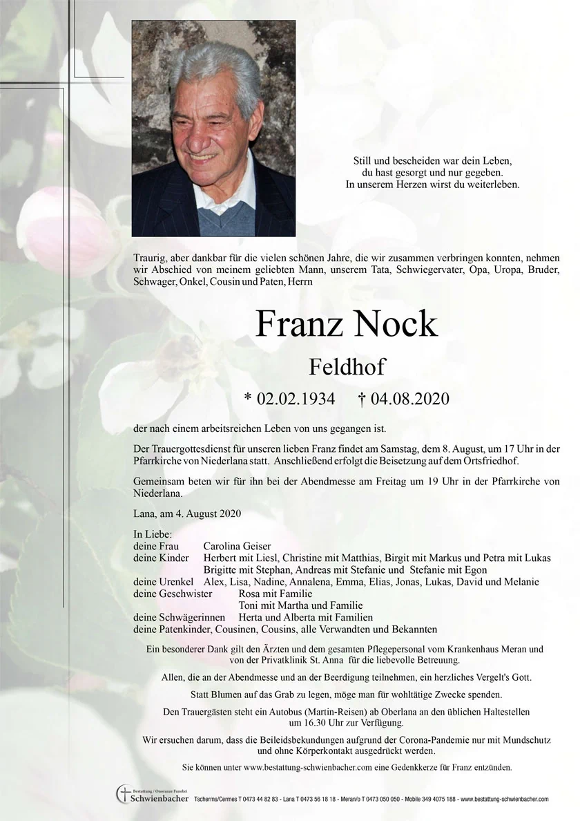Parte: Franz Nock 