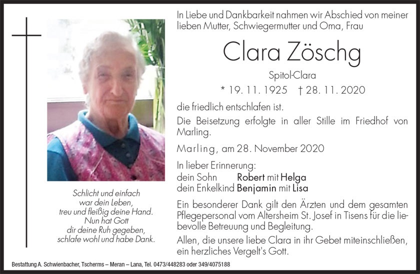 Medien: Clara Zöschg