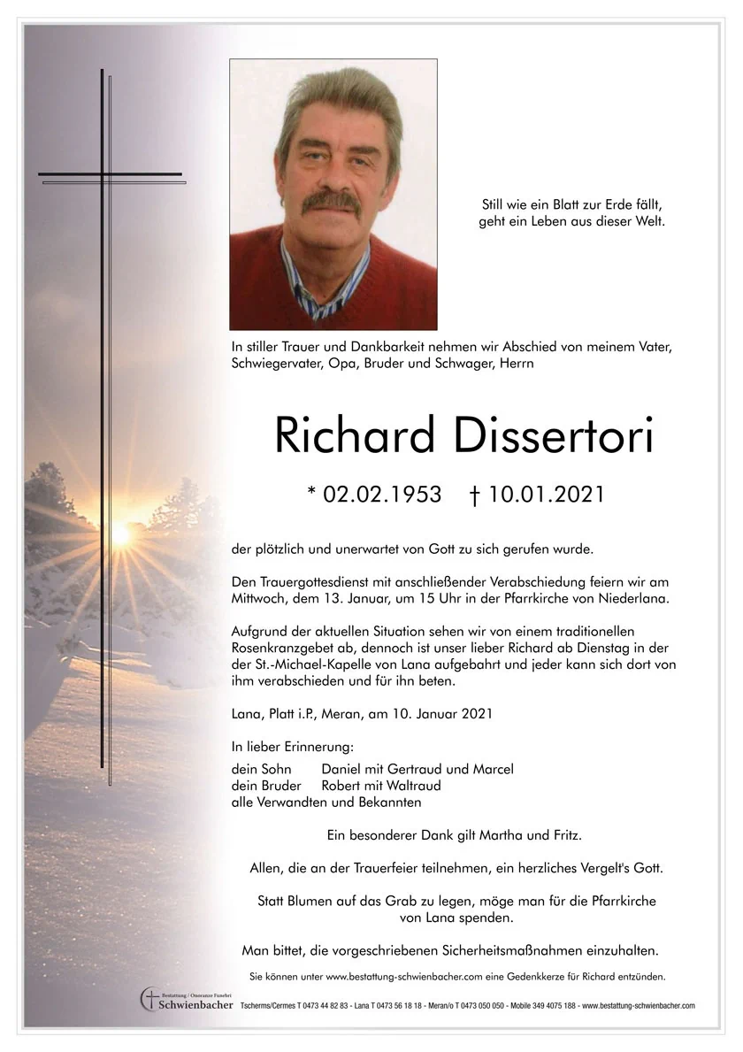 Parte: Richard Dissertori 