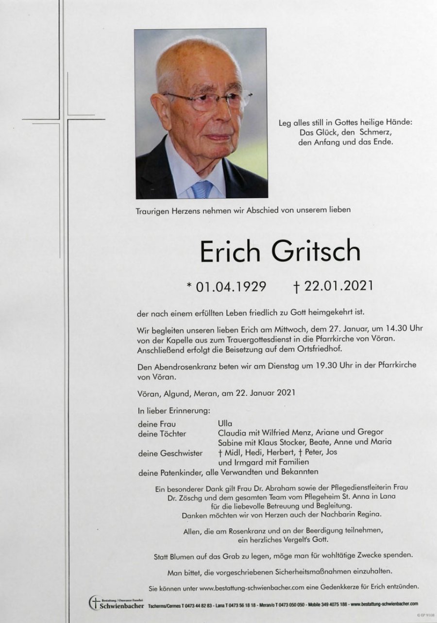 Parte: Erich Gritsch