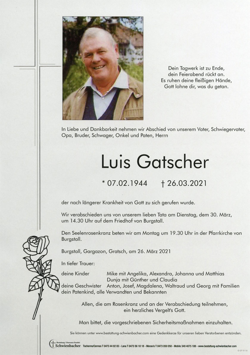 Parte: Luis Gatscher 