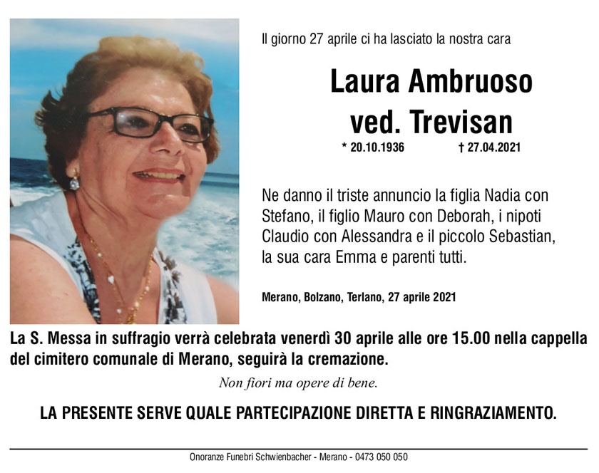 Medien: Laura Ambruoso ved. Trevisan