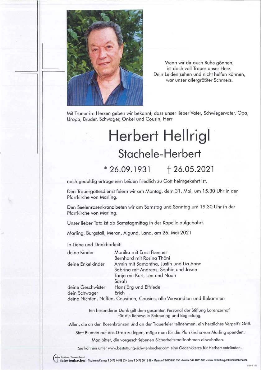 Parte: Herbert Hellrigl