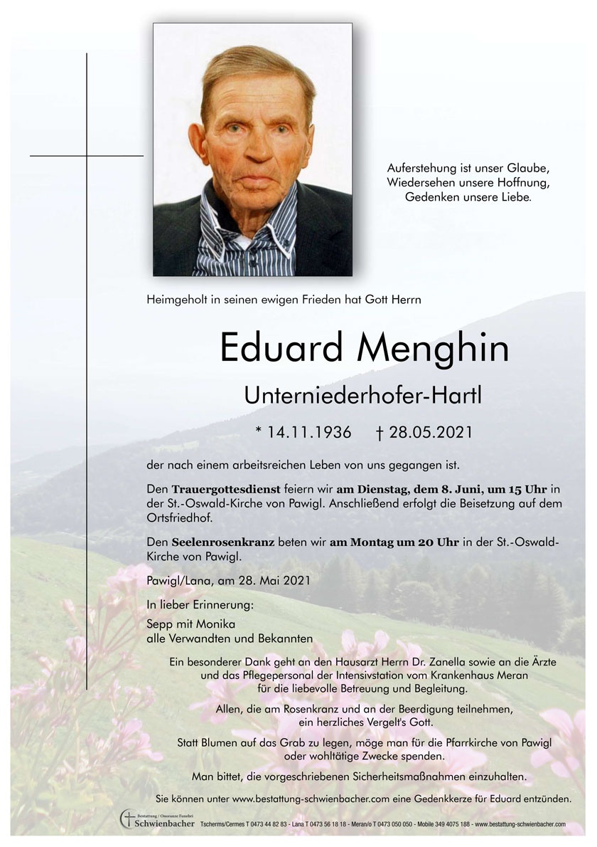 Parte: Eduard Menghin 