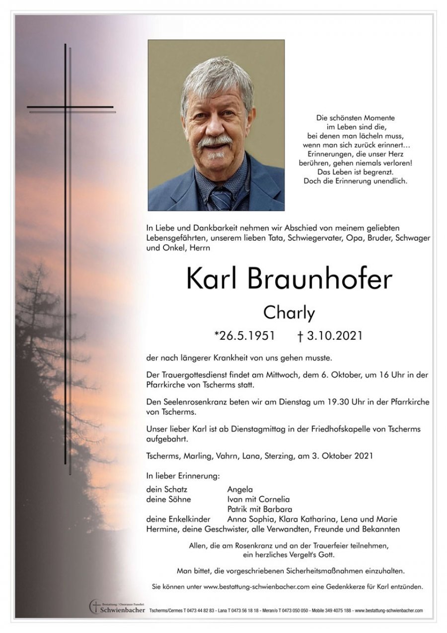 Parte: Karl Braunhofer