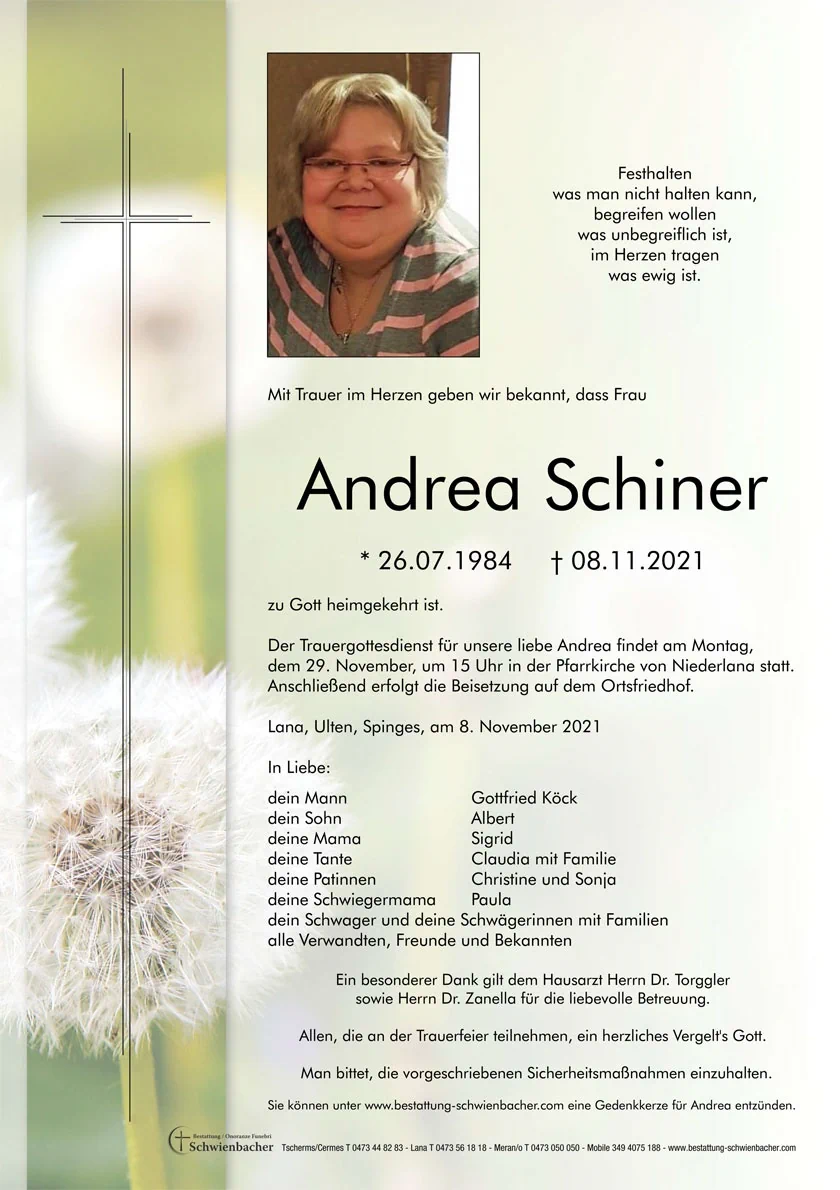 Parte: Andrea Schiner 