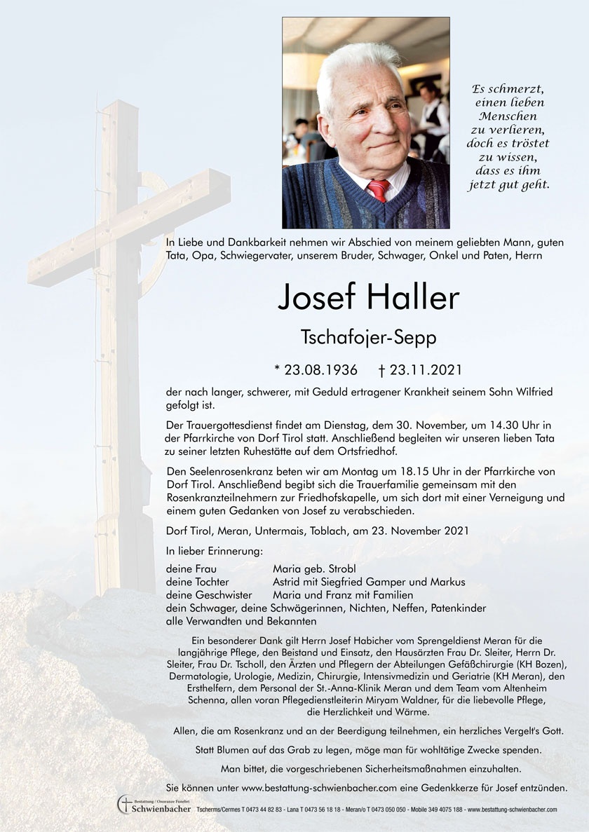 Parte: Josef Haller 