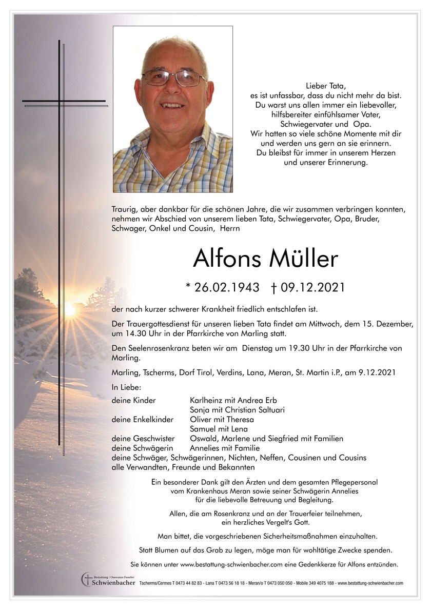 Parte: Alfons Müller 
