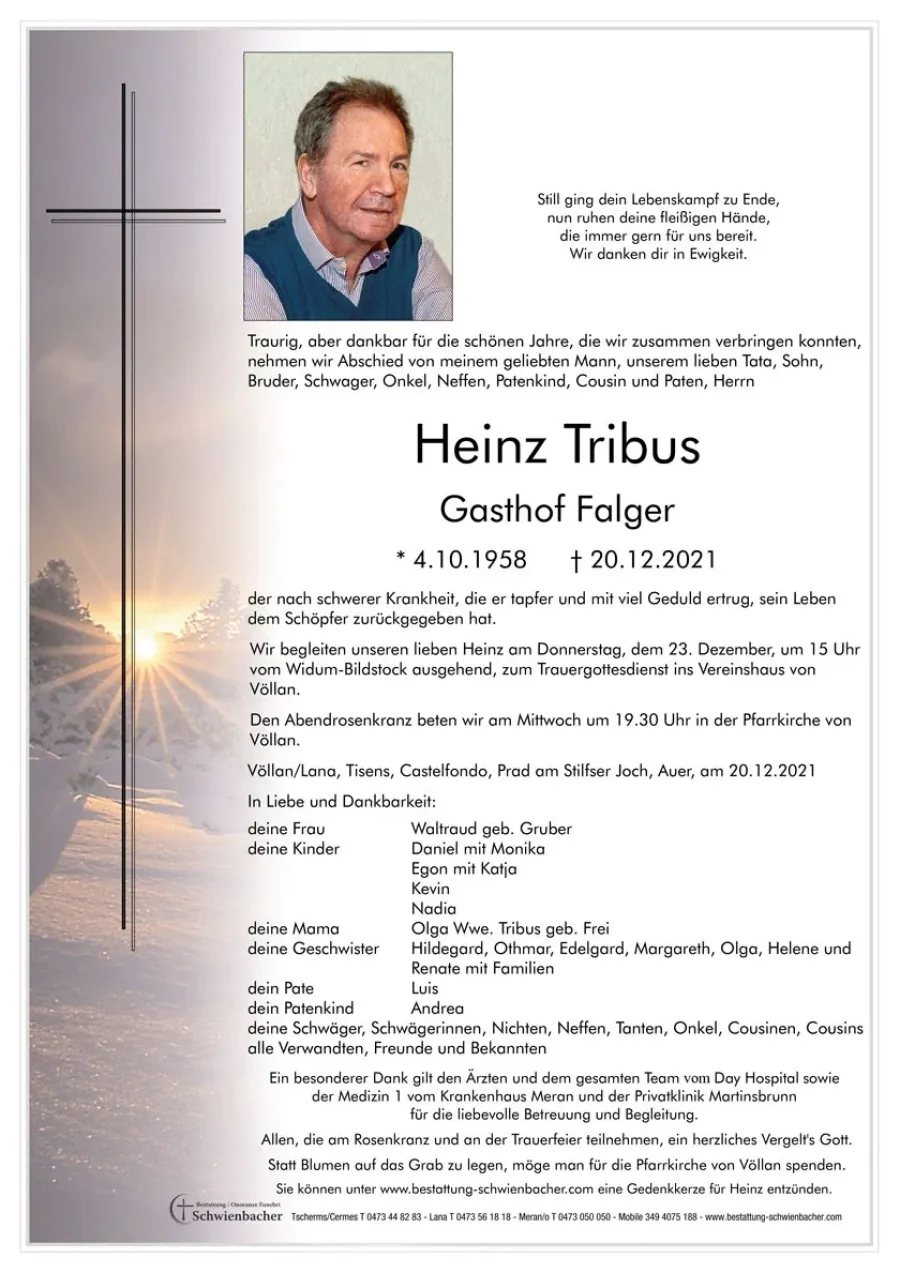 Parte: Heinz Tribus