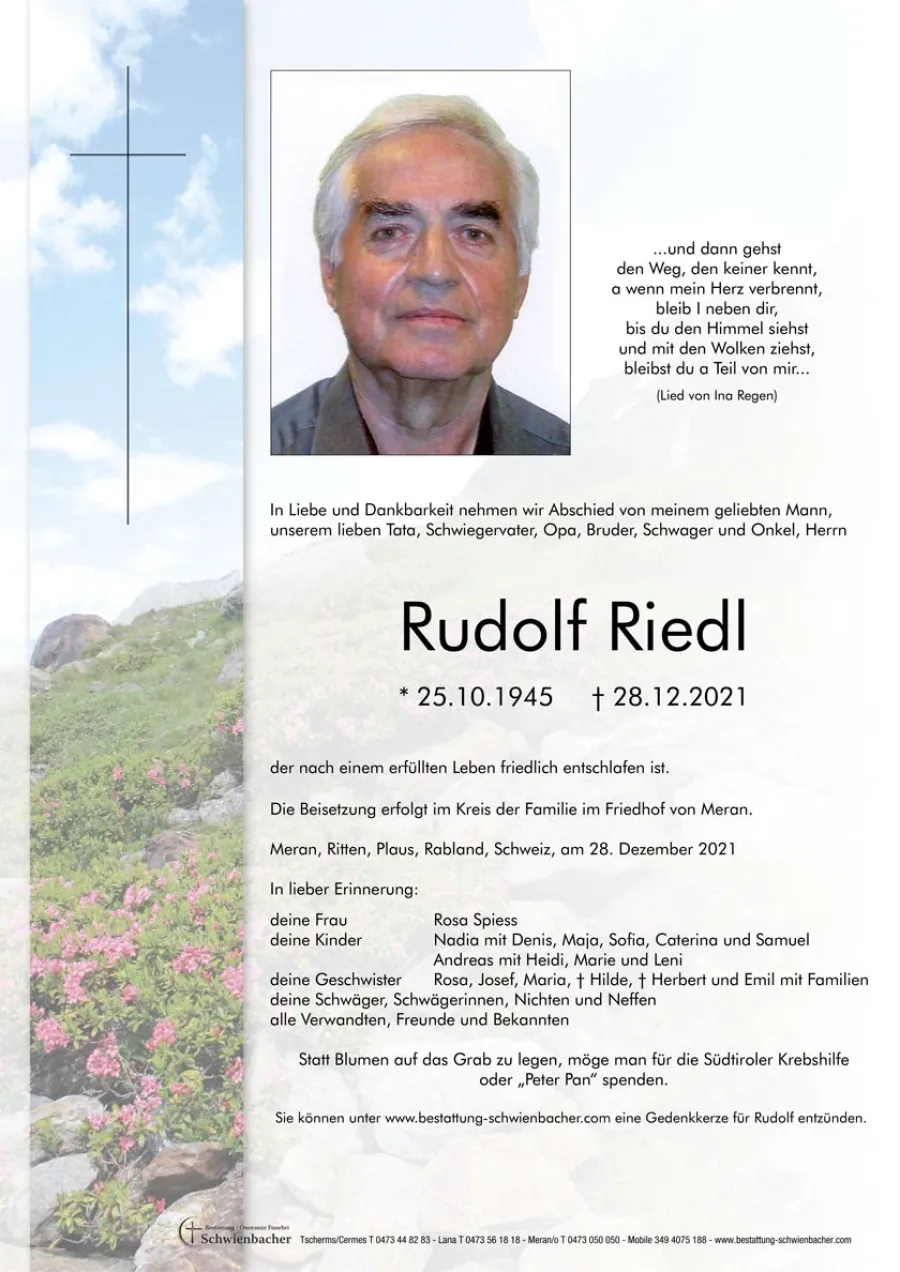 Parte: Rudolf Riedl