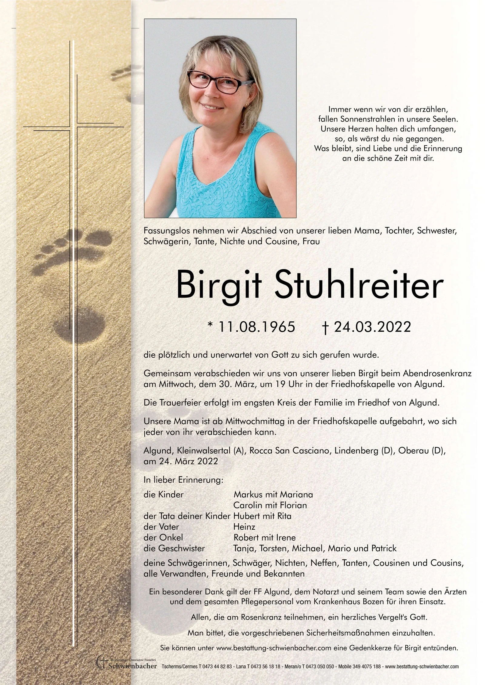 Parte: Birgit Stuhlreiter 