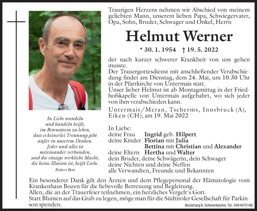 Medien: Helmut Werner