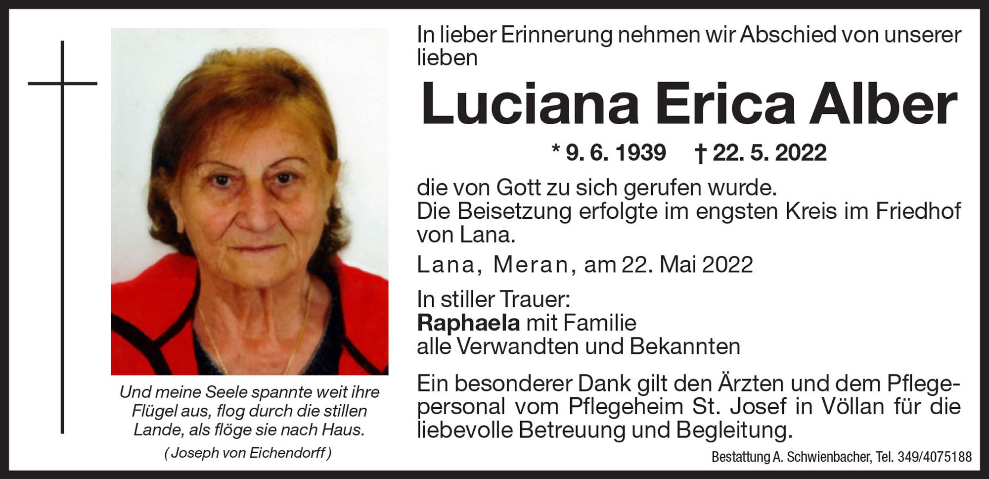 Medien:  Luciana Erica Alber