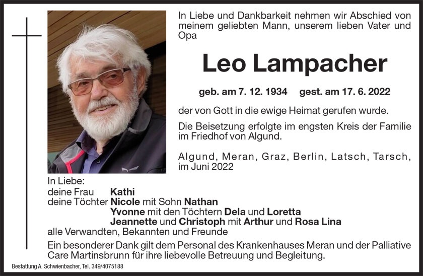 Medien: Leo Lampacher
