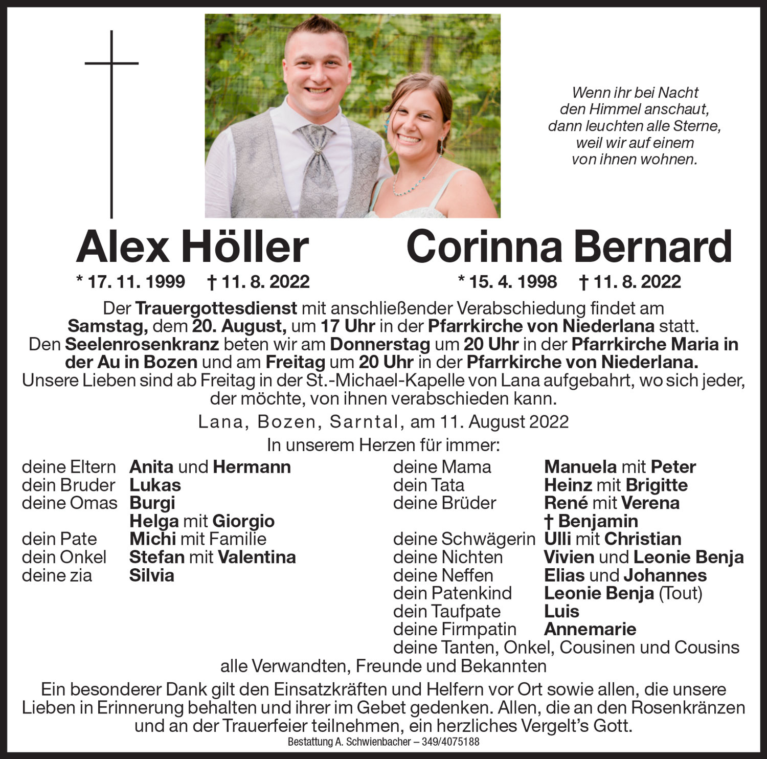 Medien: Corinna Bernard Alex Höller