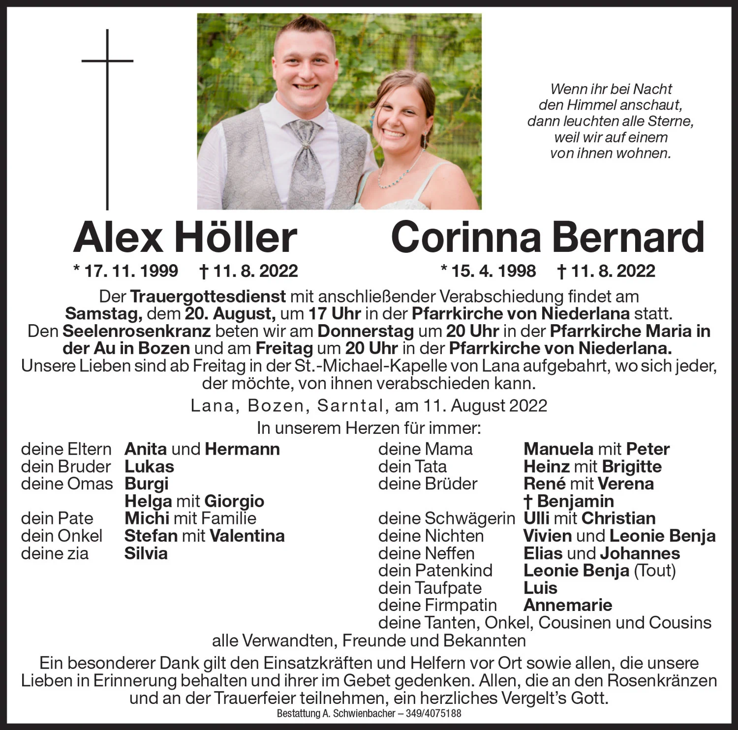 Medien: Corinna Bernard Alex Höller