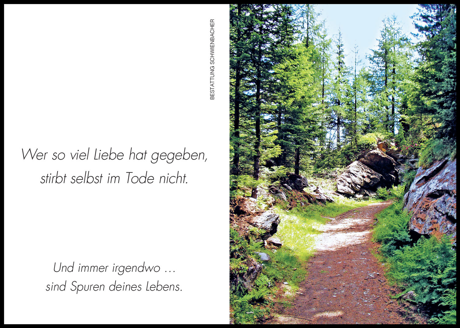 Sterbebild: Max Kaufmann