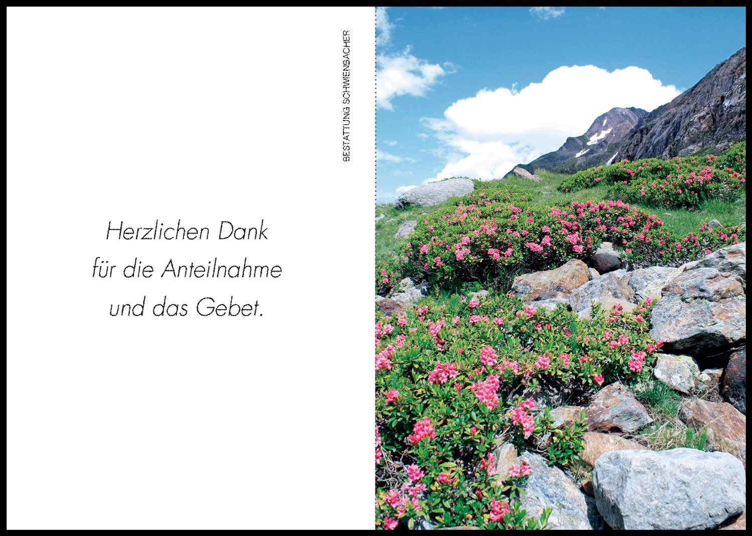 Sterbebild: Johann Franz Gruber