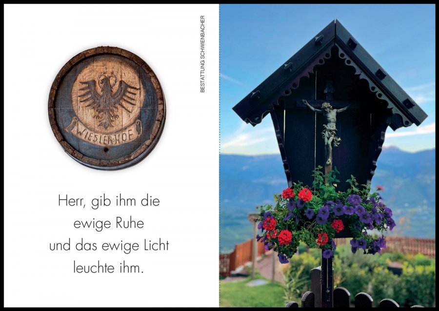 Sterbebild: Martin Kofler