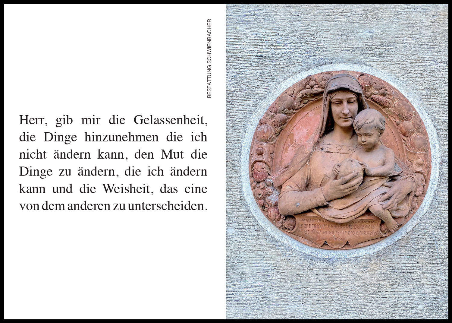 Sterbebild: Alexander Freiherr Von Bach