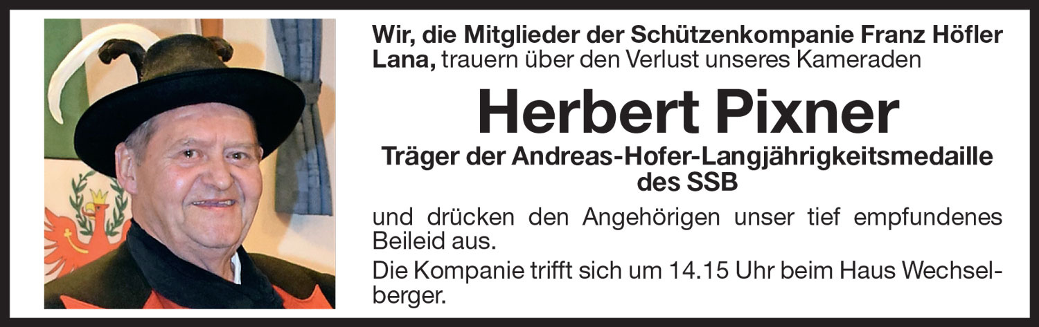 Medien: Herbert Pixner