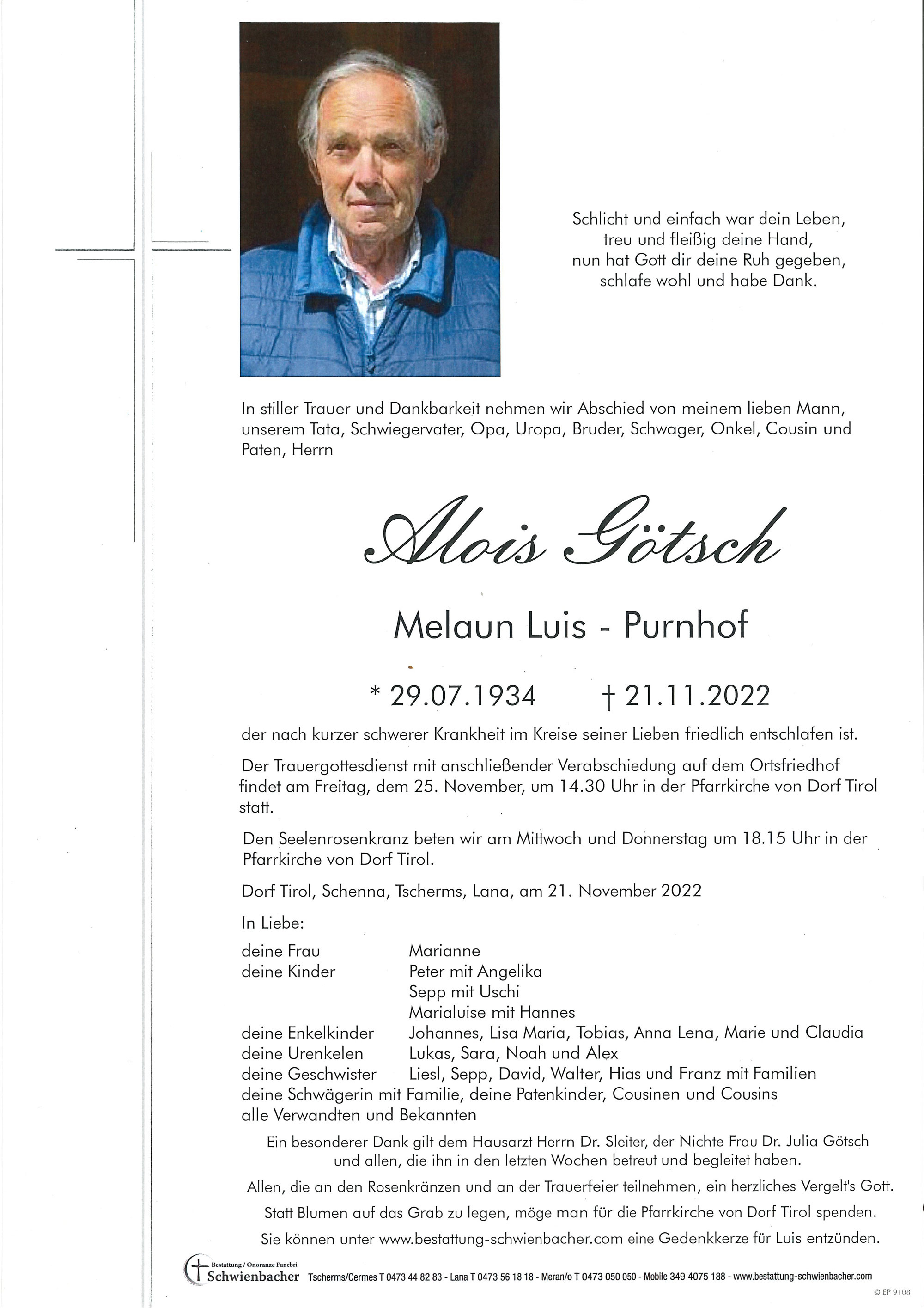 Parte: Alois Götsch 