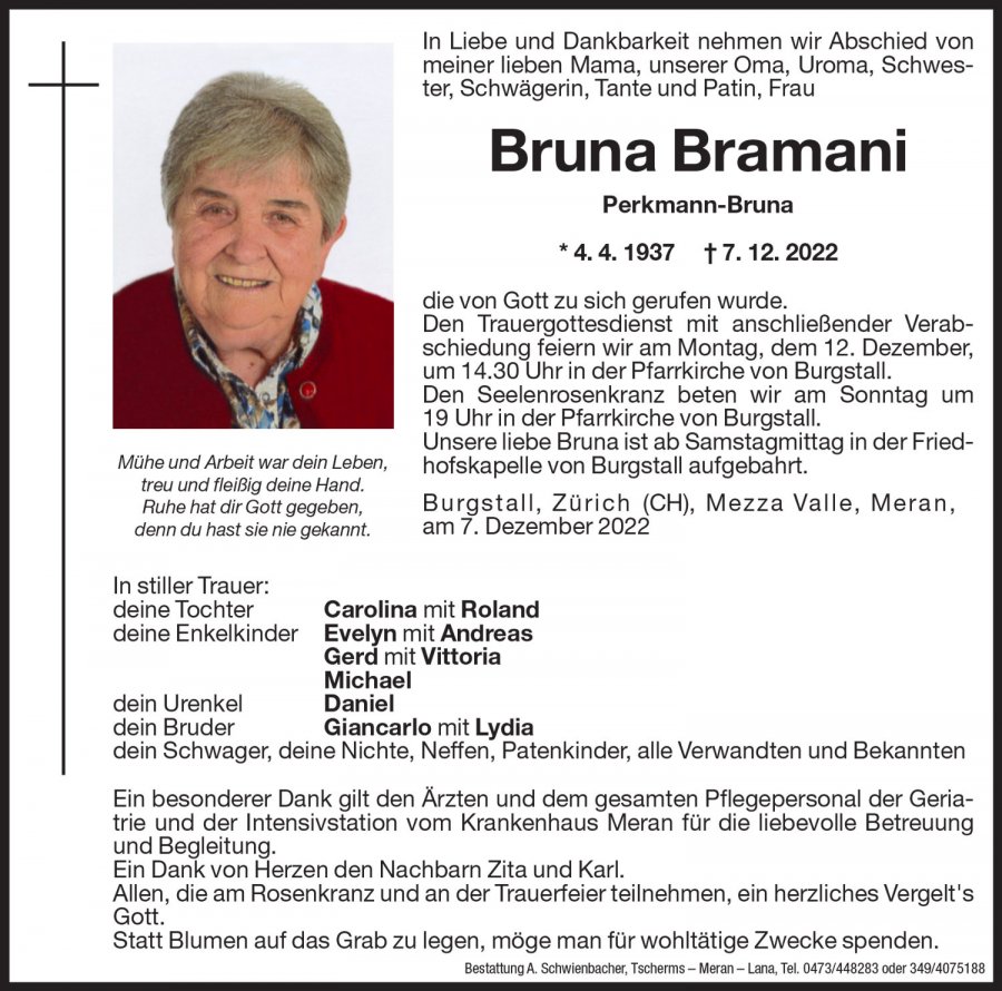 Medien: Bruna Bramani