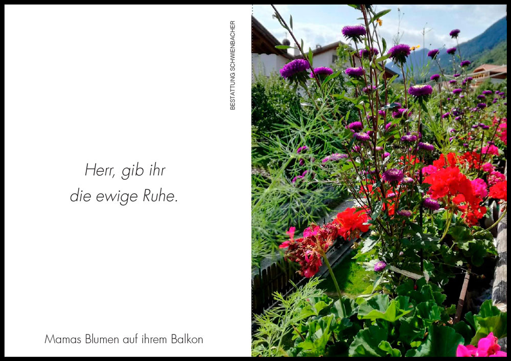 Sterbebild: Kreszenz Wwe. Kaufmann geb. Prantl