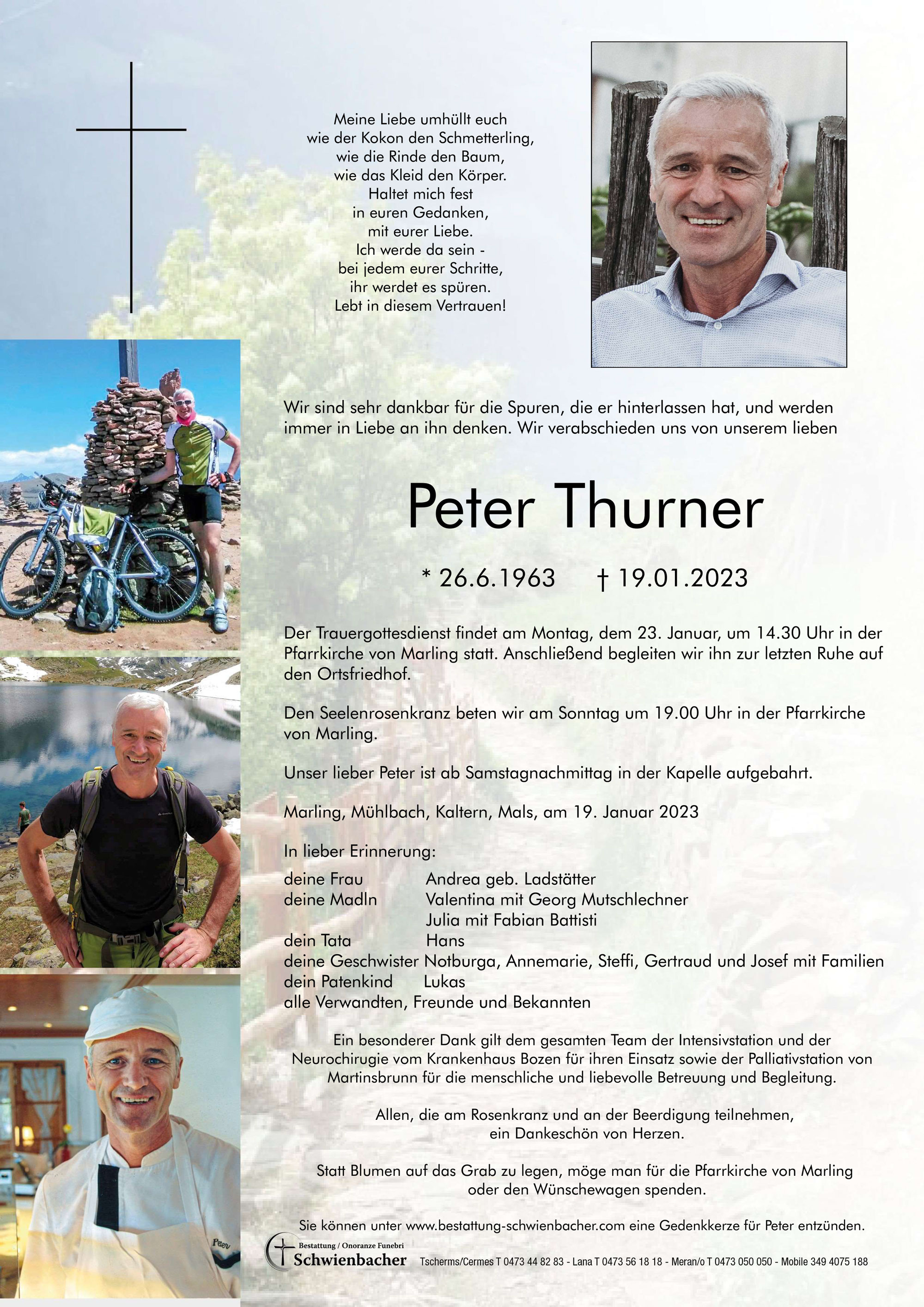 Parte: Peter Thurner 