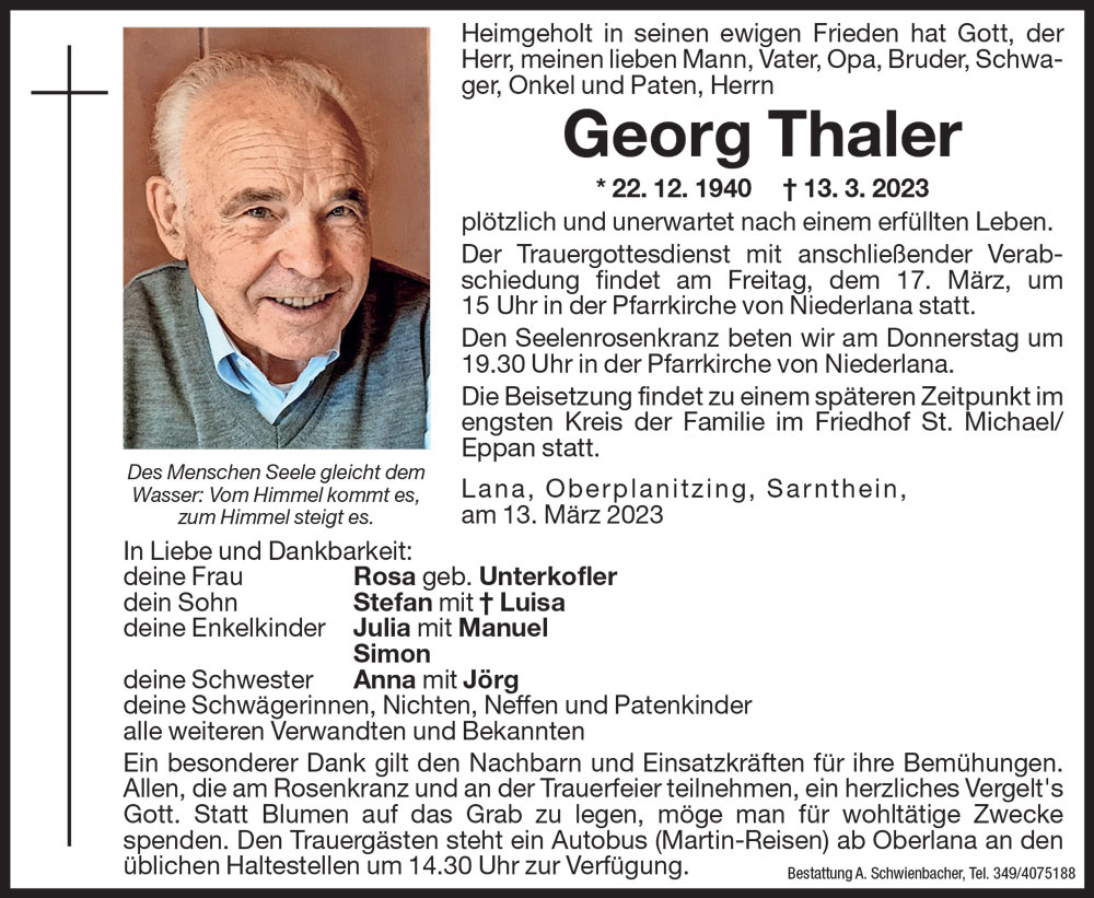 Medien: Georg Thaler