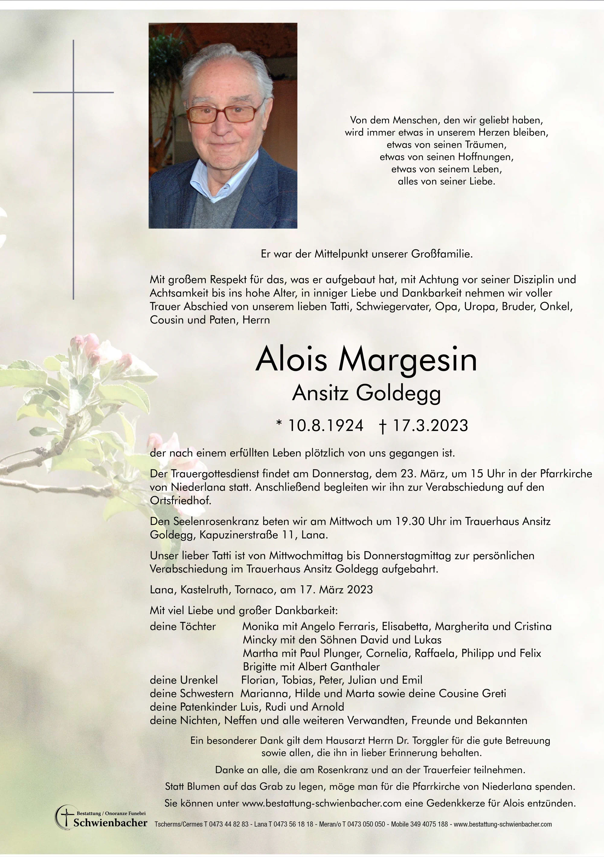 Parte: Alois Margesin